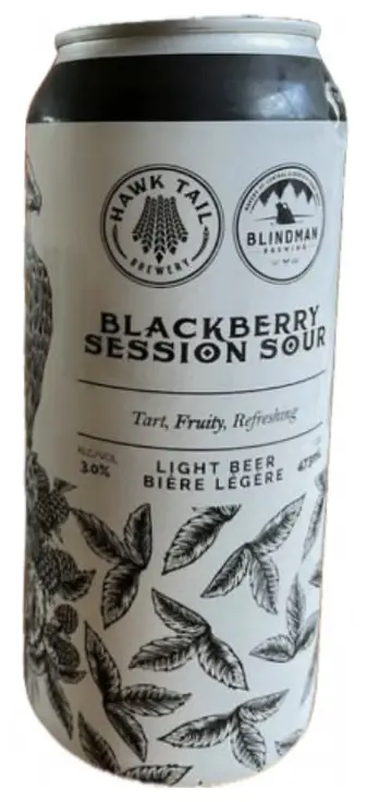 Hawk Tail Brewery Blackberry Session Sour