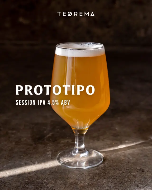Teorema Cervecería Prototipo Session IPA