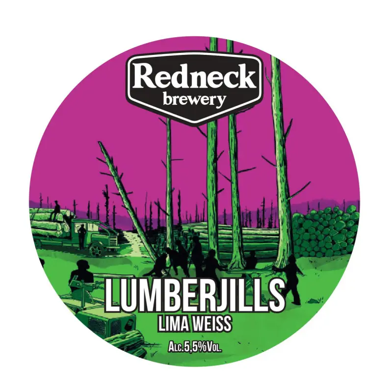 Redneck Brewery Lumberjills Lima Weiss