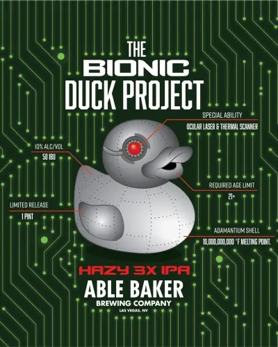 Able Baker Brewing The Bionic Duck Project