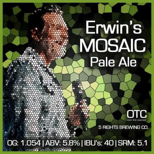 5 Rights Brewing Company Erwin's Pale Ale
