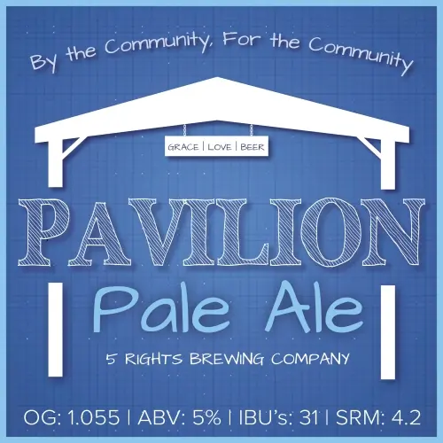 5 Rights Brewing Company Pavilion Pale Ale