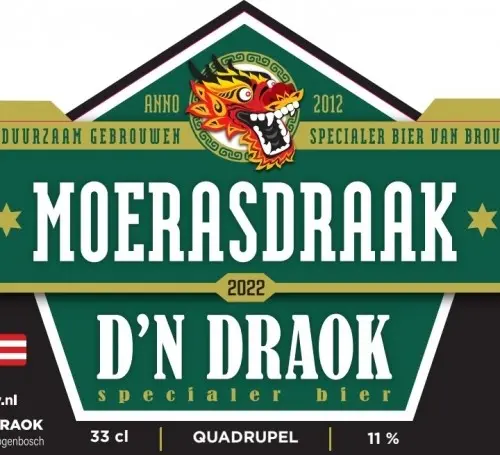 Brouwerij D'n Draok Moerasdraak Quadrupel