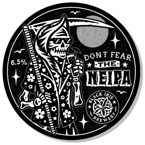 Black Iris Brewery Don't Fear The NEIPA