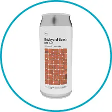 White Sails Brewing Brickyard Beach Red Cream Ale