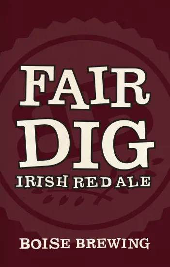 Boise Brewing Fair Dig Irish Red Ale