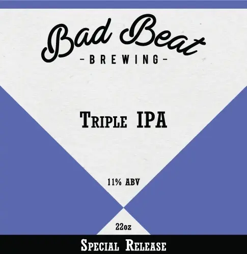 Bad Beat Brewing Triple IPA