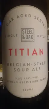 Steel & Oak Brewing Titian