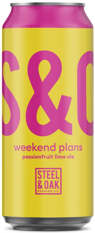 Steel & Oak Brewing Weekend Plans - Passionfruit Lime