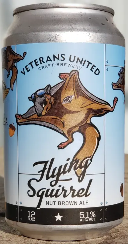 Veterans United Craft Brewery Flying Squirrel Nut Brown Ale