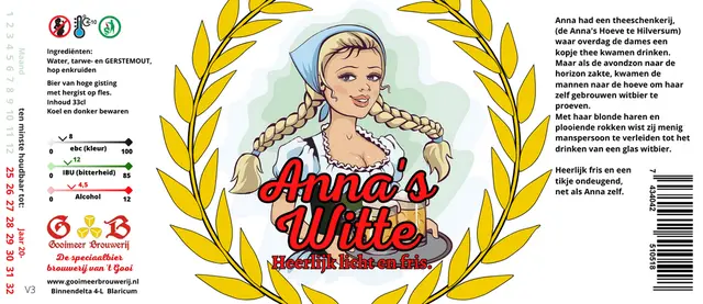 Gooimeer Brouwerij Anna's Witte