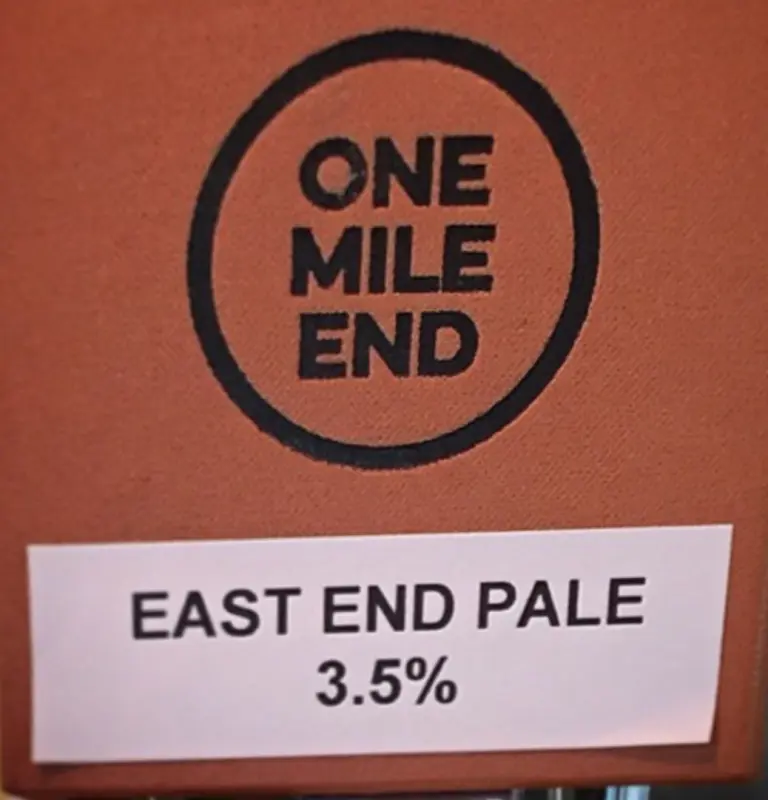 One Mile End Brewpub East End Pale Ale