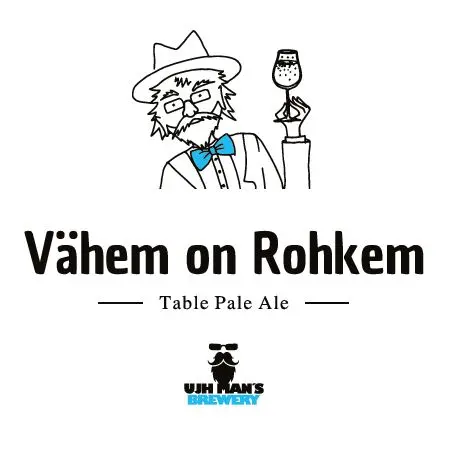 UJH Man's Brewery Vähem On Rohkem