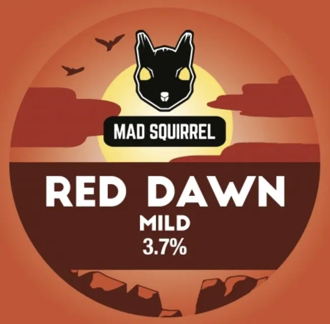 Mad Squirrel Red Squirrel - Red Dawn