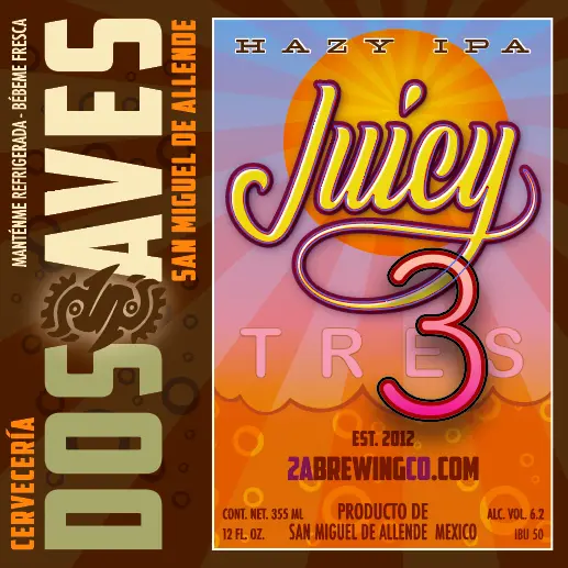 Cervecería Dos Aves Juicy 3