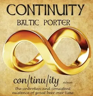 Stonehammer Brewery Continuity Baltic Porter