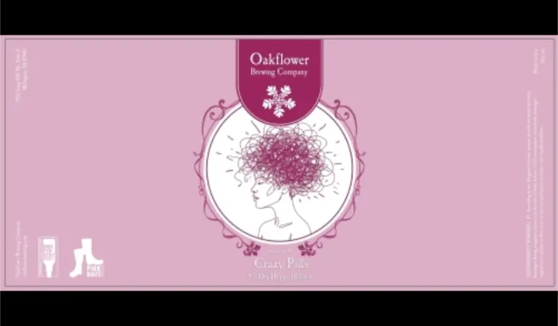 Oakflower Brewing Company Crazy Pills