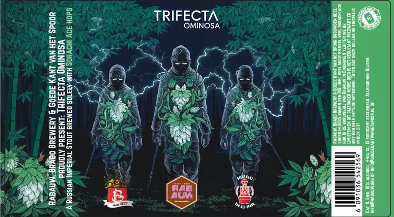 Rabauw Craft Beer Trifecta Ominosa