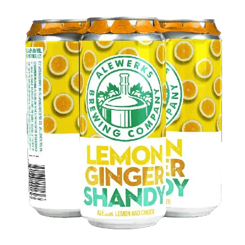AleWerks Brewing Company Lemon Ginger Shandy
