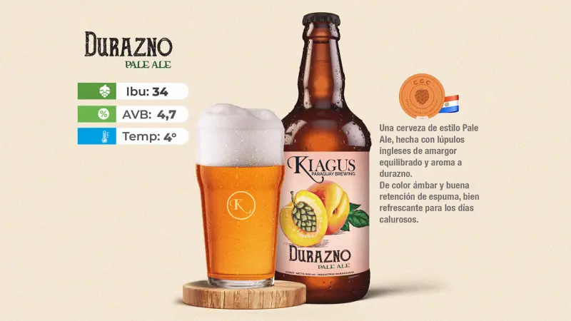 Kiagus Paraguay Brewing Durazno Ale
