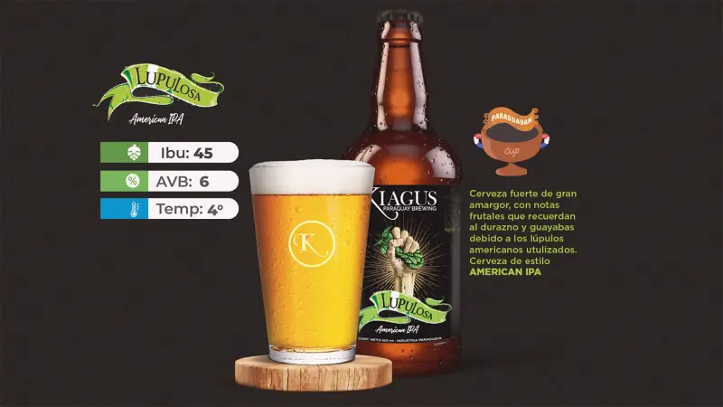 Kiagus Paraguay Brewing Lupulosa
