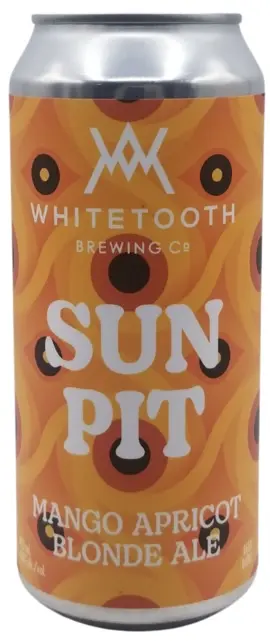 Whitetooth Brewing Sun Pit Mango Apricot Blonde Ale