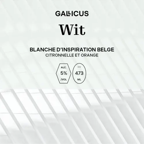 Brasserie Artisanale Gallicus Wit