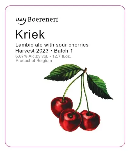 Het Boerenerf Kriek (2021)
