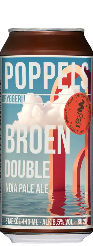 Poppels Bryggeri Four Grain Double Dry Hopped Double IPA