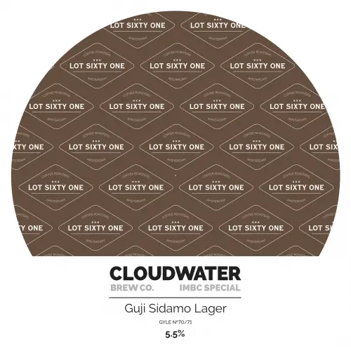 Cloudwater Brew Co Guji Sidamo Lager