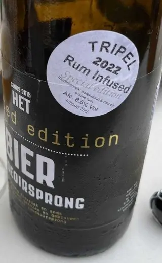 Brouwerij Vandeoirsprong Tripel Rum Infused 2022