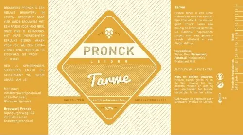 Brouwerij Pronck Tarwe
