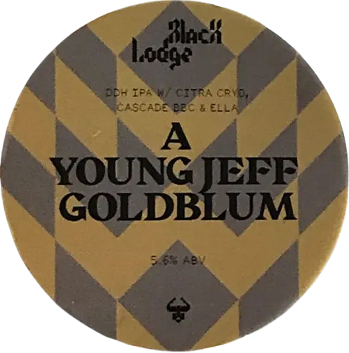 Black Lodge Brewing A Young Jeff Goldblum