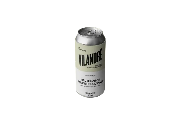 Microbrasserie de La Cie Vilandré Haute-Saison