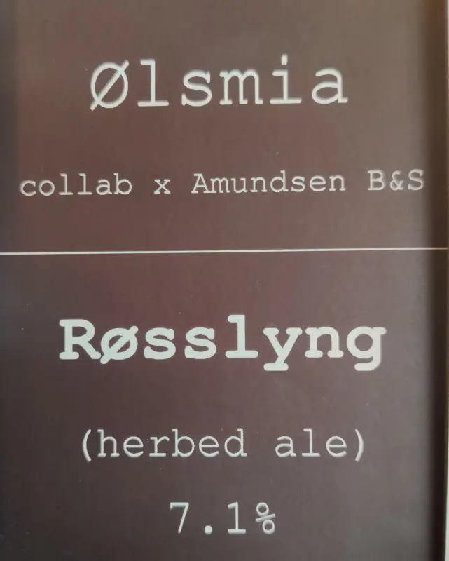 Ølsmia Røsslyng