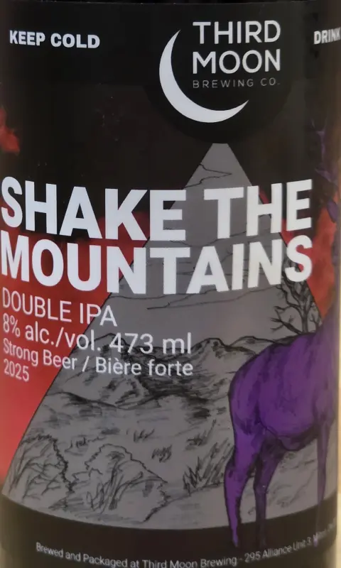 Third Moon Brewing Co. Shake the Mountains