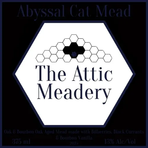 The Attic Meadery Abyssal Cat Mead