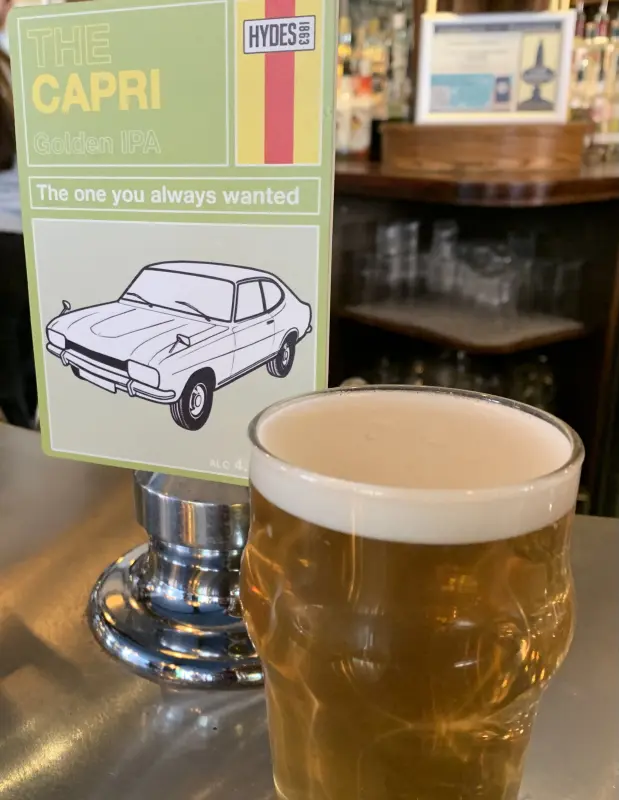 Hydes Brewery The Capri