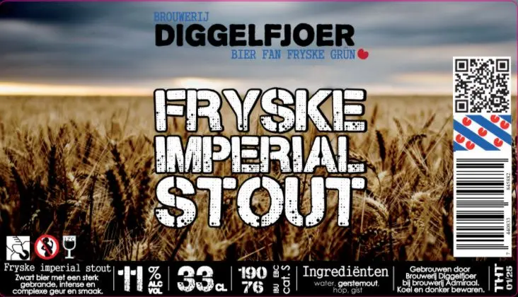 Brouwerij Diggelfjoer Fryske Imperial Stout