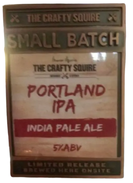 The Crafty Squire Portland IPA