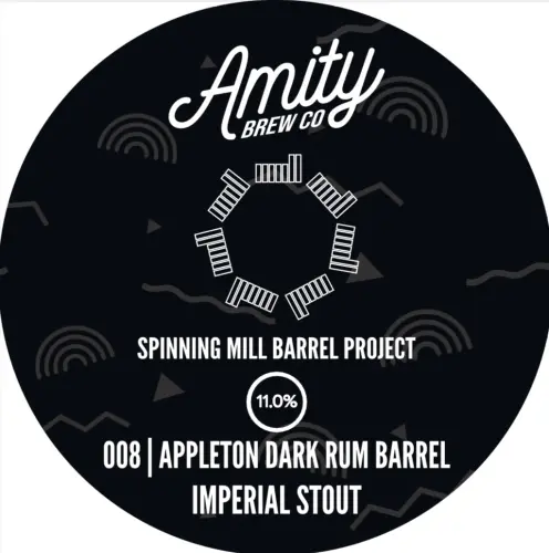 Amity Brew Co Spinning Mill Barrel Project 008 - Appleton Dark Rum