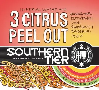 Southern Tier Brewing Company 3 Citrus Peel Out