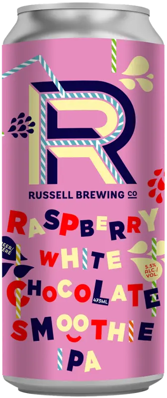 Russell Brewing Company Raspberry White Chocolate Smoothie IPA