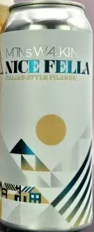Mountains Walking Brewery Nice Fella Italian-Style Pilsner