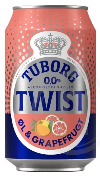 Carlsberg Denmark Tuborg Twist Grapefrugt