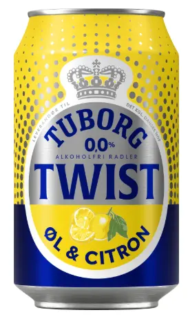 Carlsberg Denmark Tuborg Twist Citron