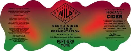 Northern Monk Brew Co. Northern Wild 006 - Beer & Cider Hybrid Fermentation