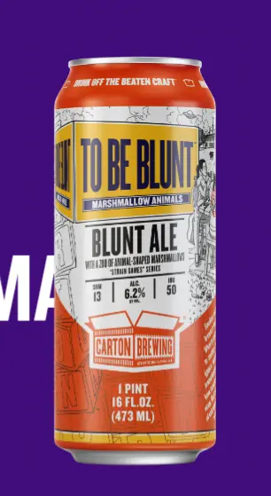 Carton Brewing To Be Blunt: Marshmallow Animals ("Strain Games" Series)