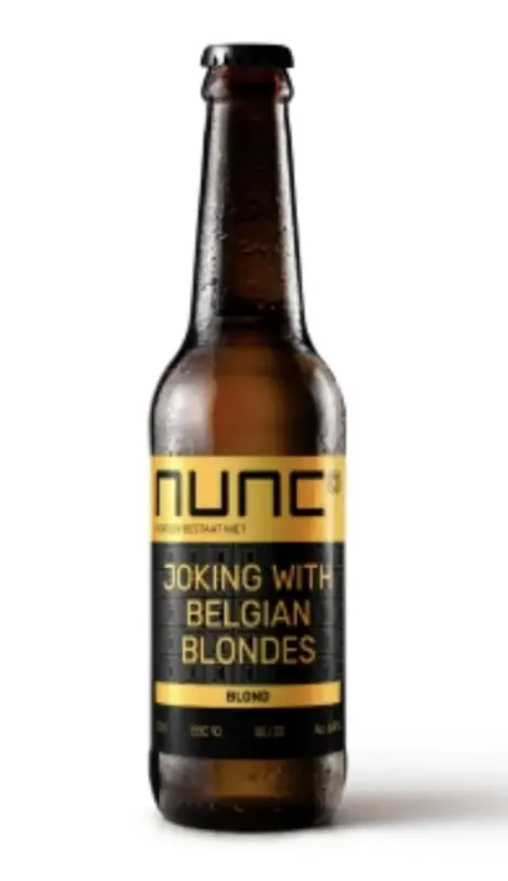 NUNC Craft Beer Joking With Belgian Blondes