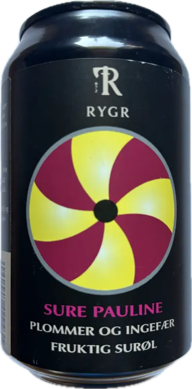 Rygr Brygghús Sure Pauline Plommer og Ingefær
